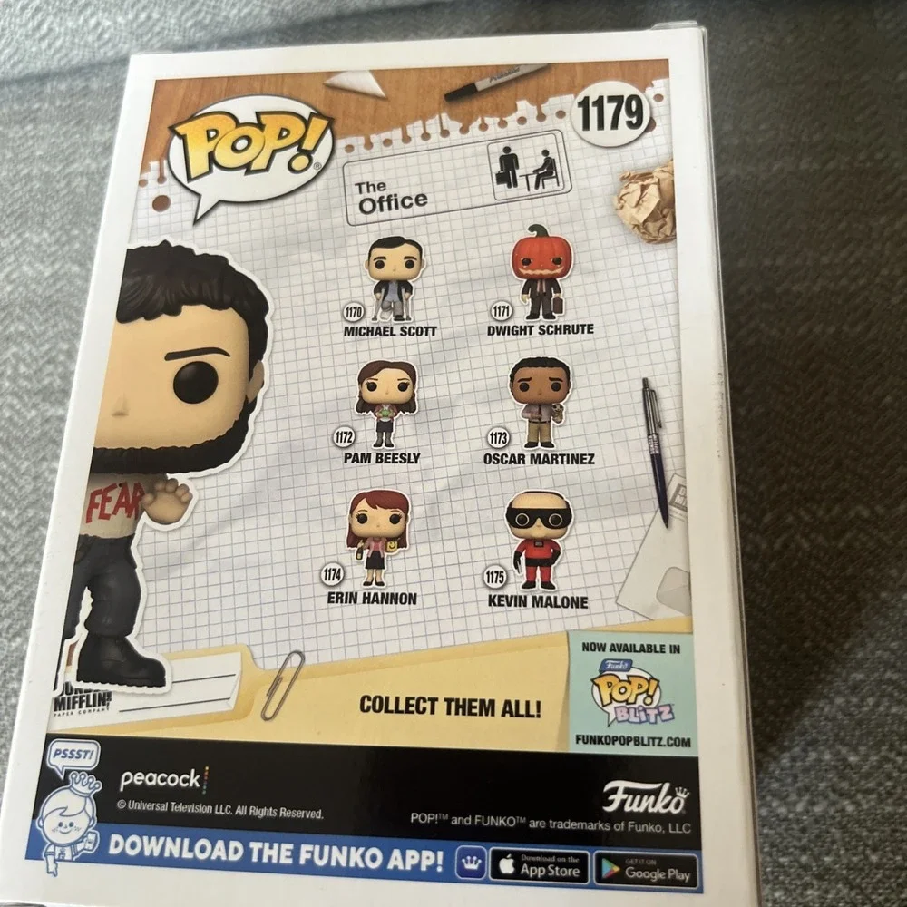 Funko Pop! The Office: Mose Schrute #1179 2021 Fall Convention Limited Edition
